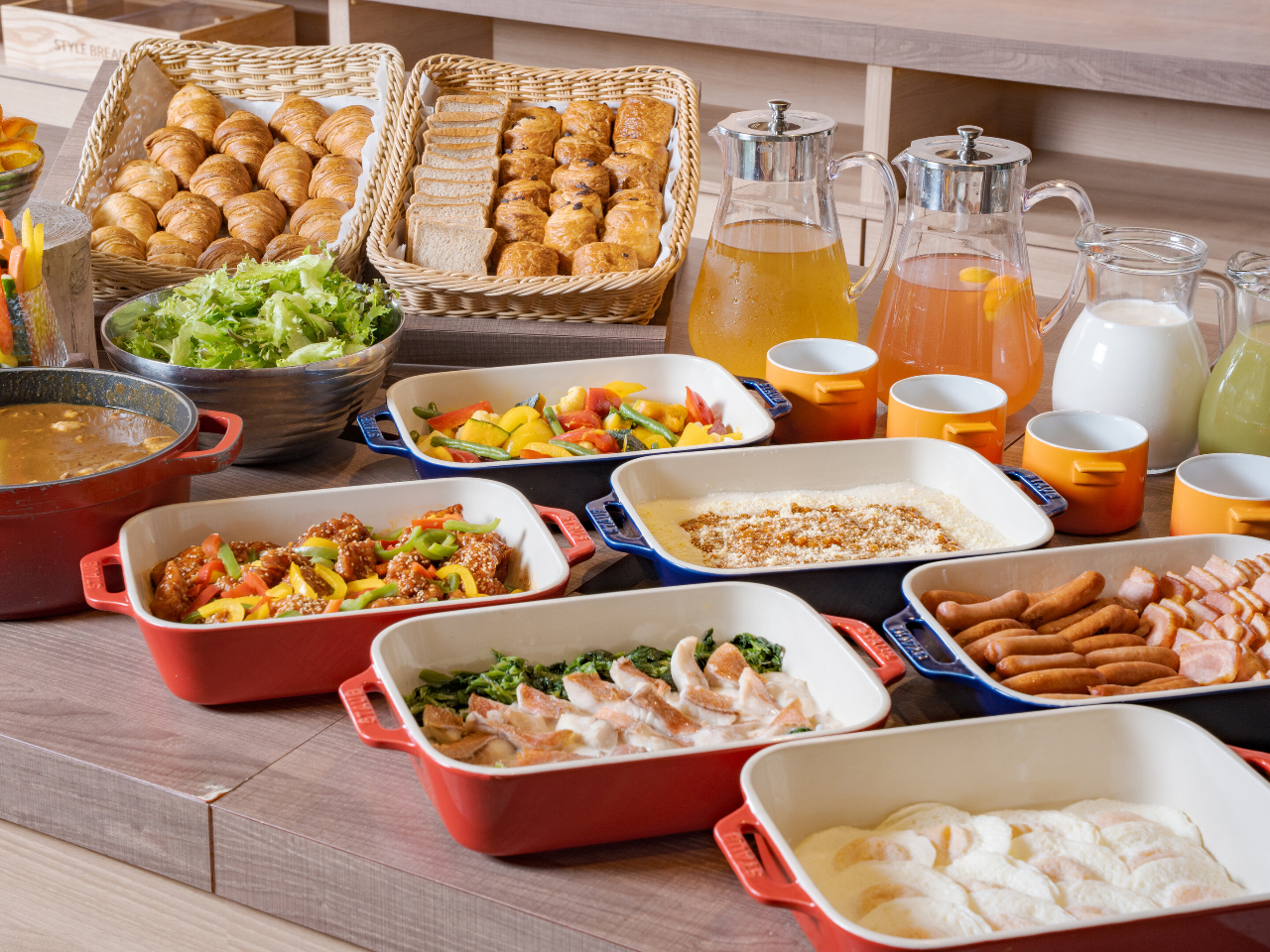 洋食派の方も満足いただけるメニューをご用意