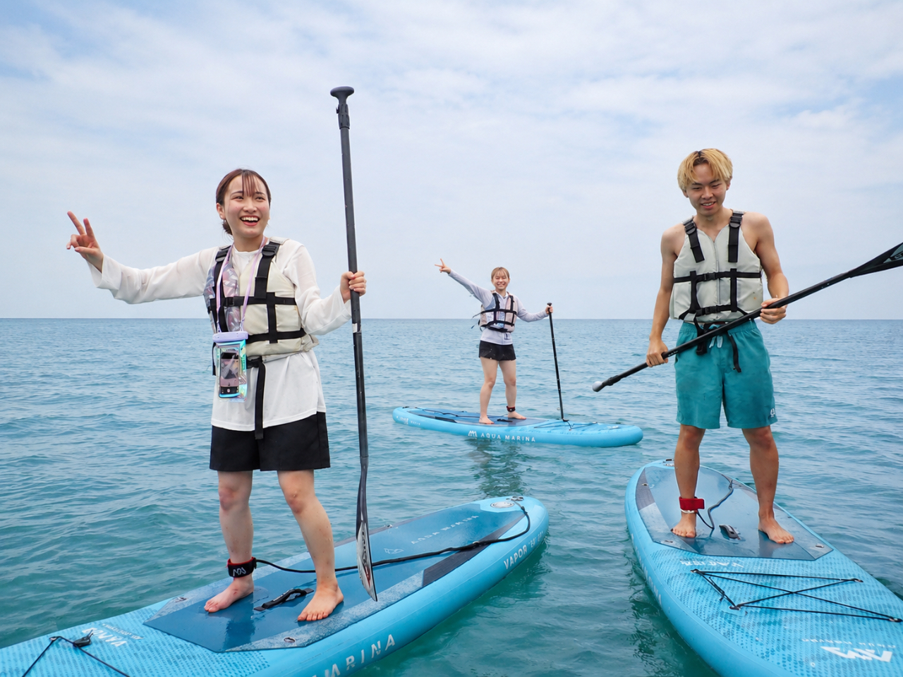 富山の海でSUP（スタンドアップパドル）体験｜初心者歓迎！富山湾を