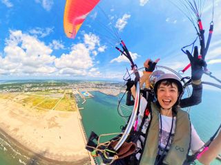 高度400mからの大洗の絶景