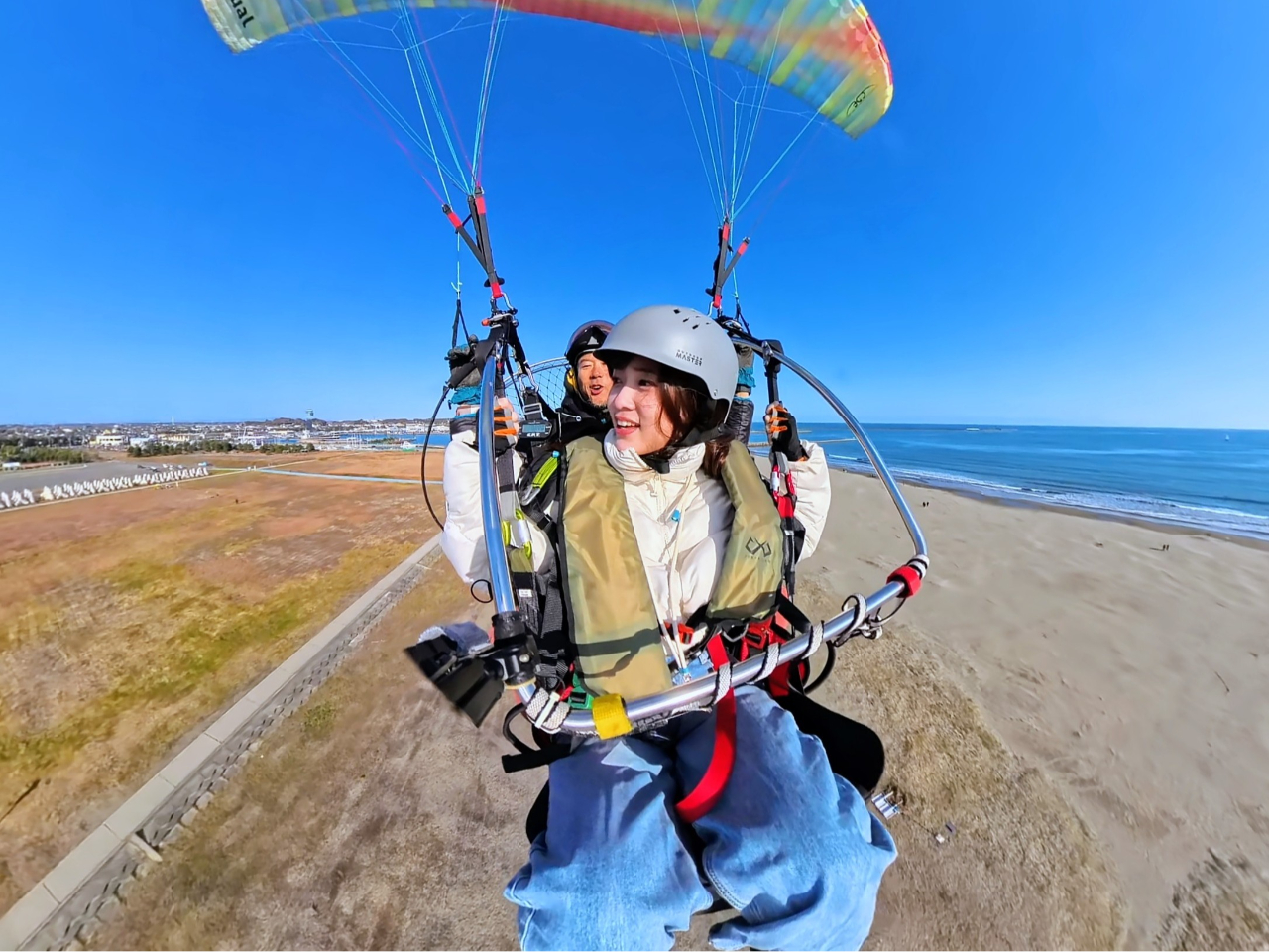 茨城・大洗】日常を抜け出し、絶景フライトへ。360度動画付き