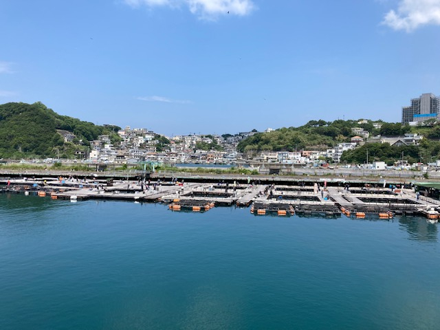 雑賀崎の街並み