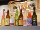 京都を中心にセレクトされた8種類の日本酒が題材。好きな味わいがきっと見つかる。 ※銘柄は時期により異なります。