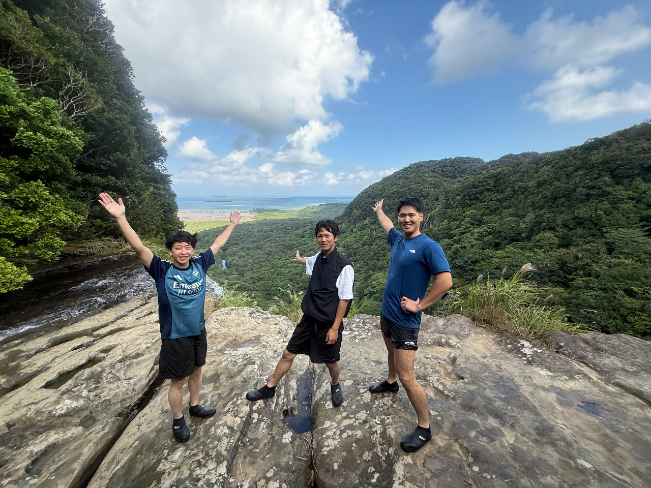 �s�i�C�T�[���̑�ォ��̌i�F�͈����ł��I