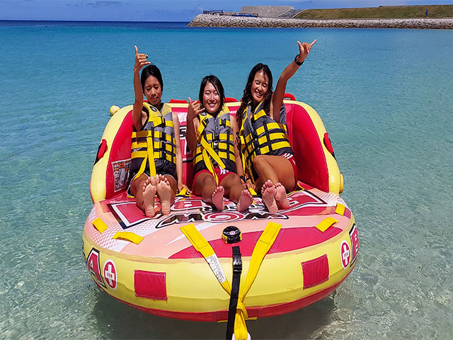 トロピカルビーチスタッフ 英語版 宜野湾市トロピカルビーチ】断然おトク！海の楽しさ贅沢取り