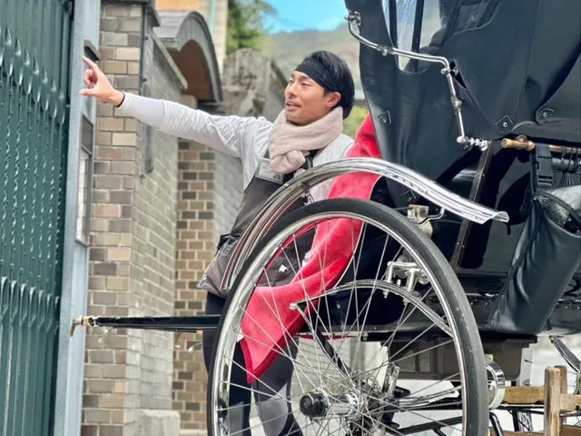 俥夫が歴史や文化の豆知識を交えながら楽しく案内してくれるのも魅力です!