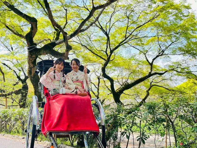 京都の名所を人力車で優雅に巡る特別体験をしてみませんか?