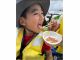 船上で釣れたてお刺身!美味しそう〜