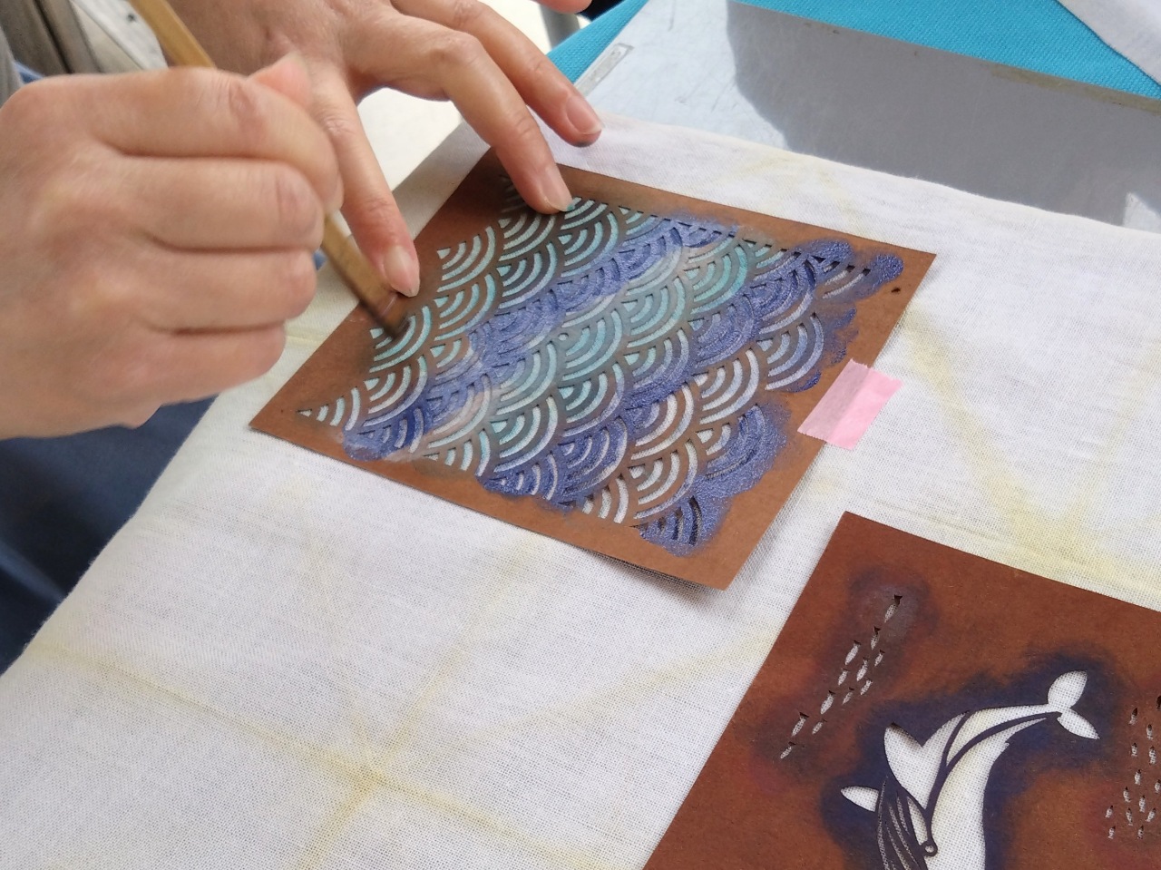 こころのままにクルクル色をすりこむ静寂じかん