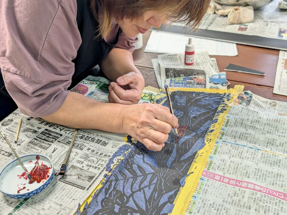 凝たい方は、多色重ねにも挑戦。