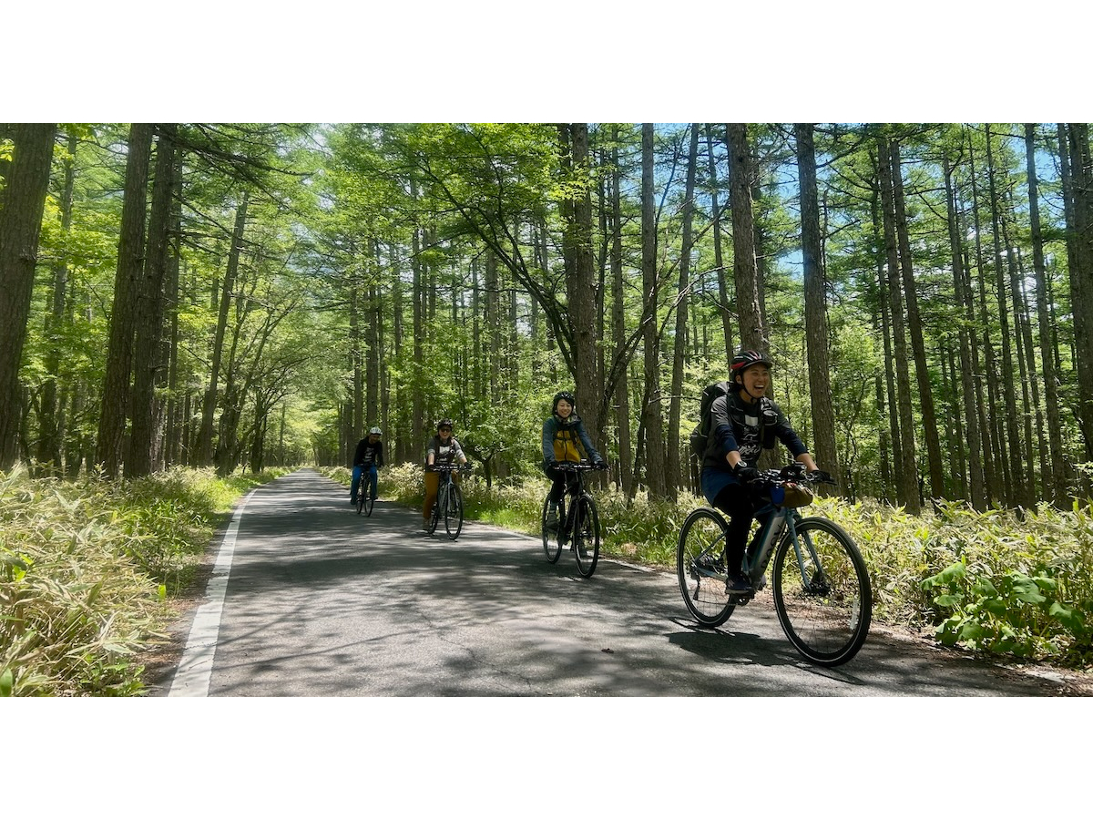 【日光】奥日光サイクリング 5時間(1日・ランチ付き)