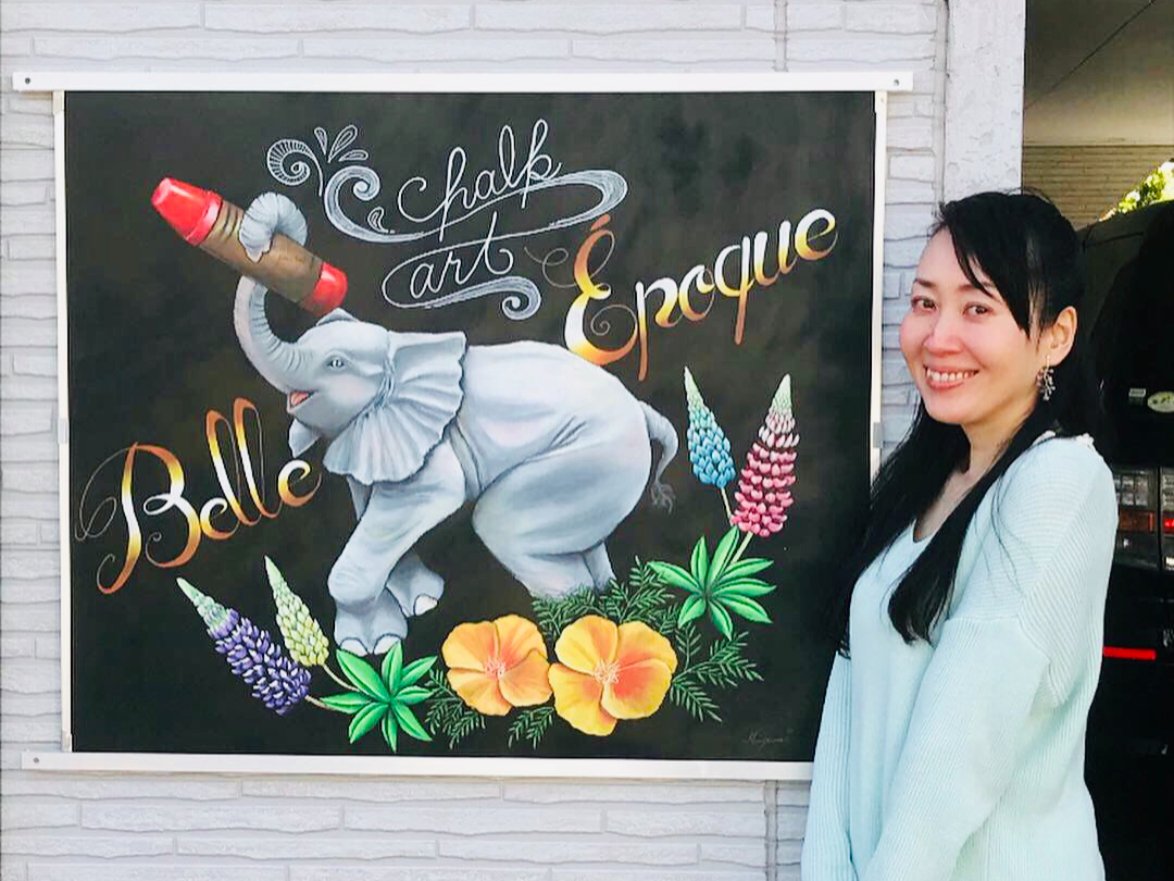 アトリエはこの看板が目印です。