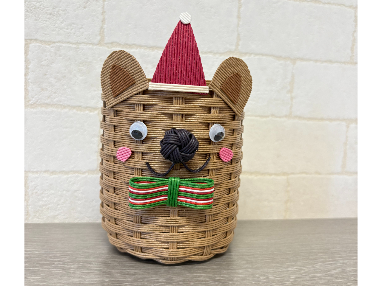 『くまちゃん』のペン立て