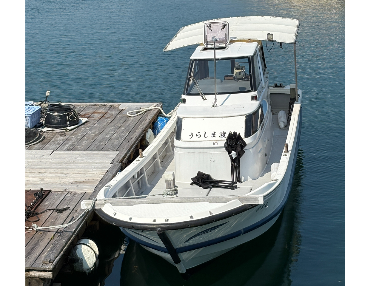 この船に乗って海へ出航!