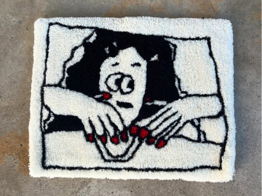 60×60cmサイズ】＼初心者歓迎☆／世界にひとつのオリジナルラグ作り