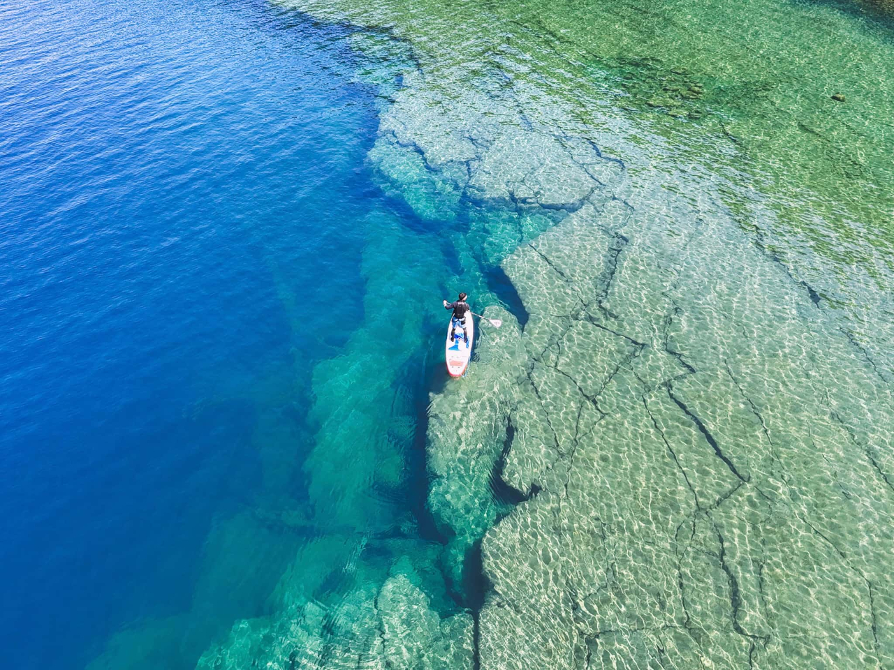 【北海道・千歳・支笏湖】ゆったりサップツアー｜ドローン撮影付き