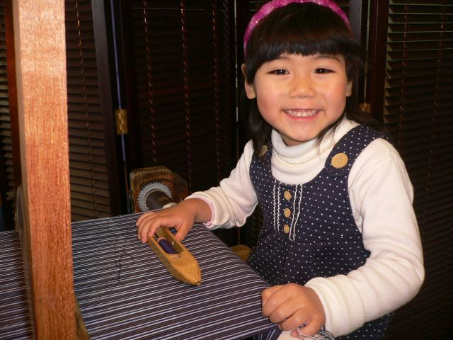 【ファミリーにもおすすめ★】【北九州名産!小倉織りの機織り体験】織り上げた生地は...