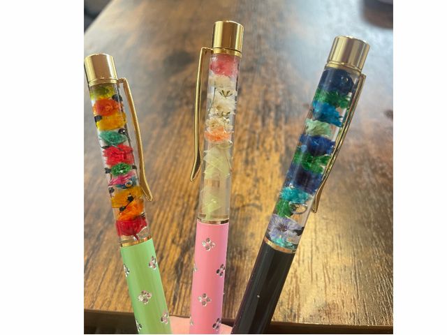 世界でひとつだけのハーバリウムボールペン◎