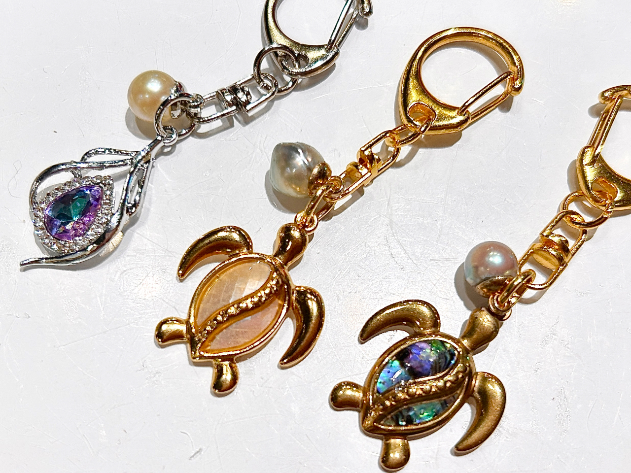 キーホルダーも人気だよ!