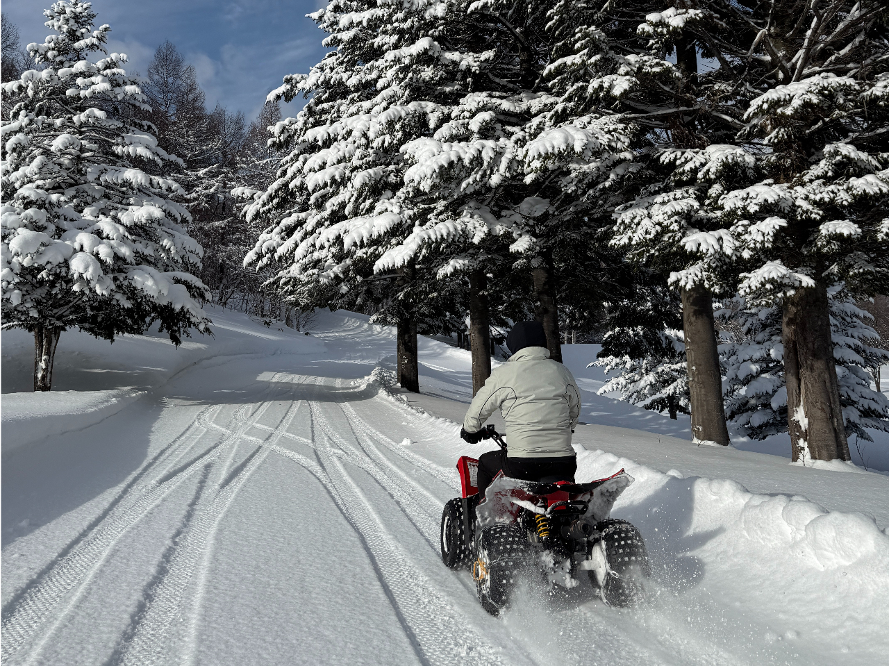 【札幌 冬の四輪バギーアドベンチャー+スノーランド体験】\サッポロテイネスキー場...