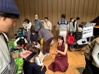 体験コーナーも!