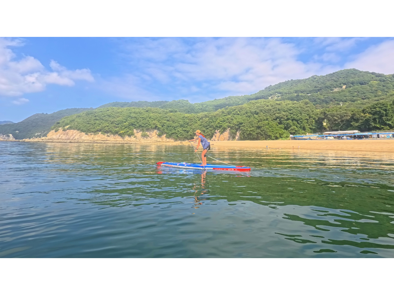 海の上でのんびり過ごせるリラックスSUP