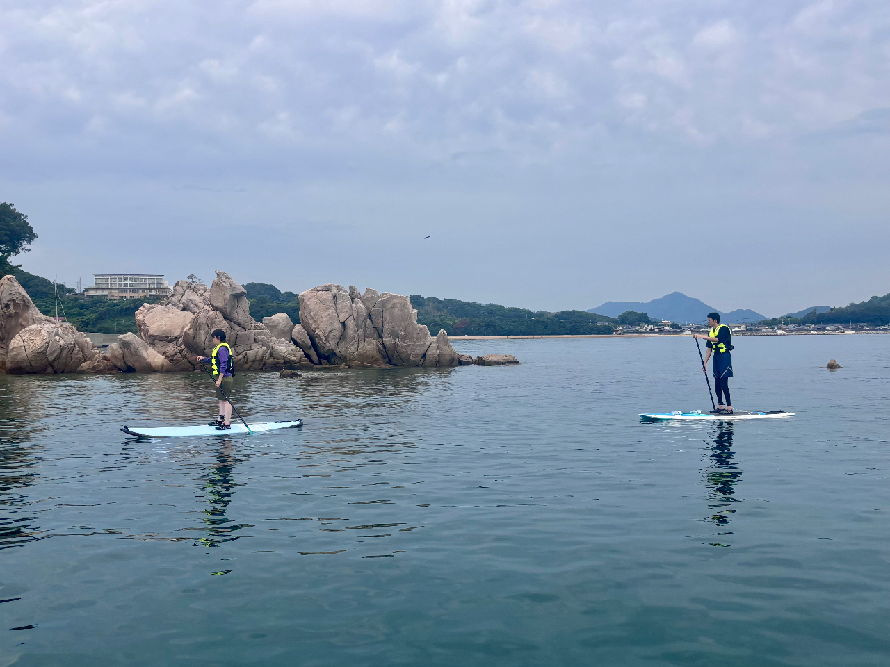 瀬戸内の島々と海の絶景が広がるSUP体験