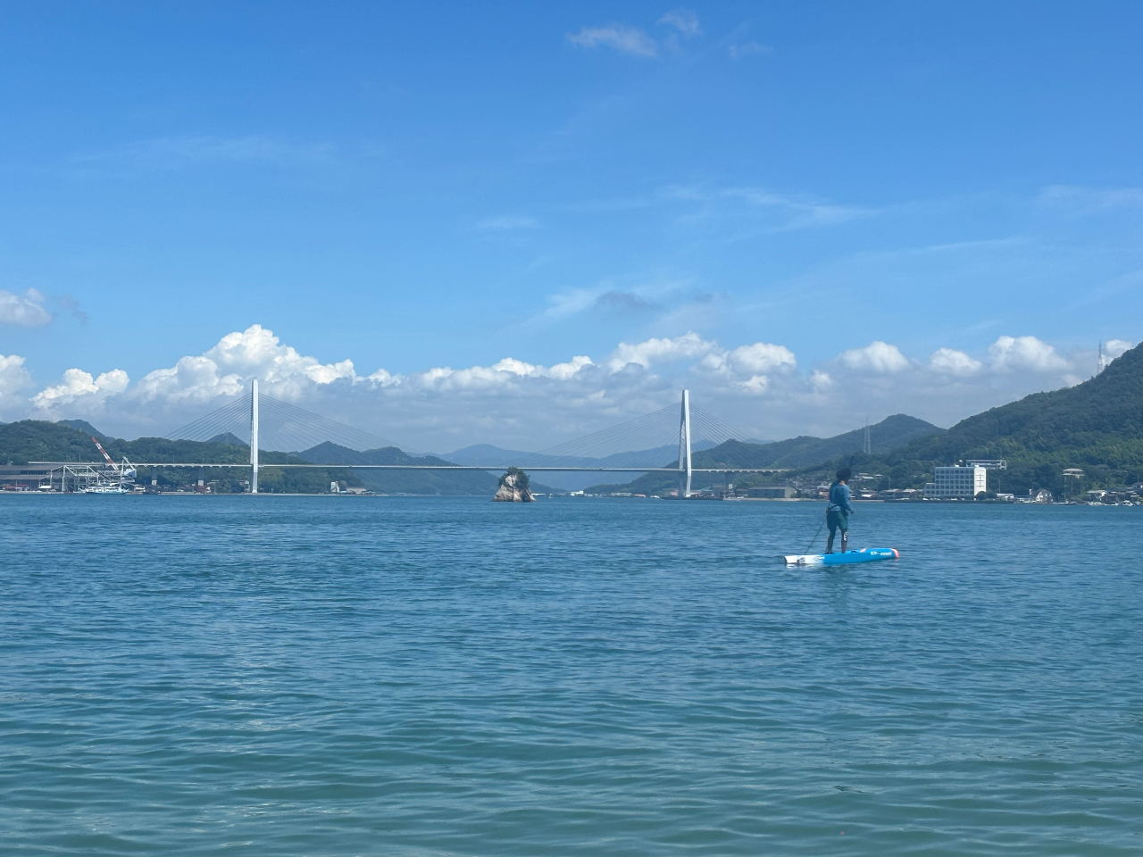 瀬戸内海の絶景をSUPで満喫する体験プラン