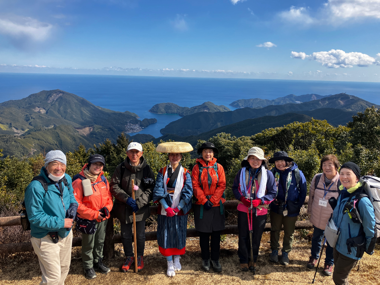 12月7日(日)尾鷲駅〜三木里駅 11.7q 八鬼山越