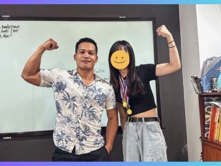 Raymond先生は強くて優しい先生です♪