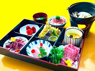 札幌相撲部屋食事(牛すき御膳)