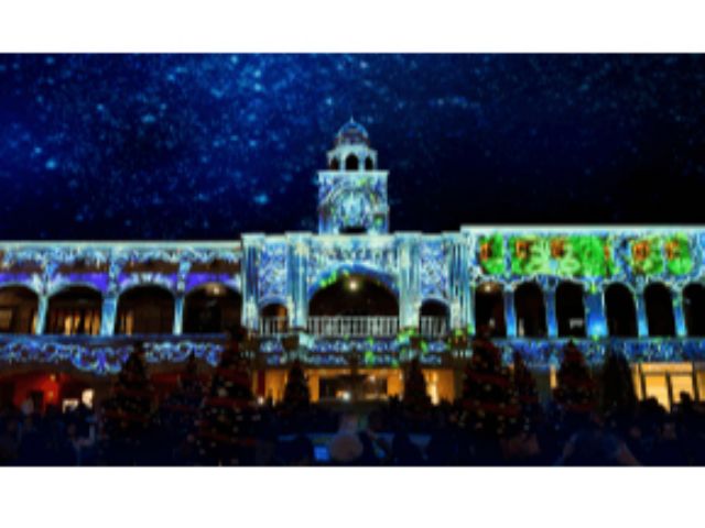 冬季限定360°3Dマッピング「ラルース」