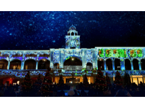 冬季限定360°3Dマッピング「ラルース」