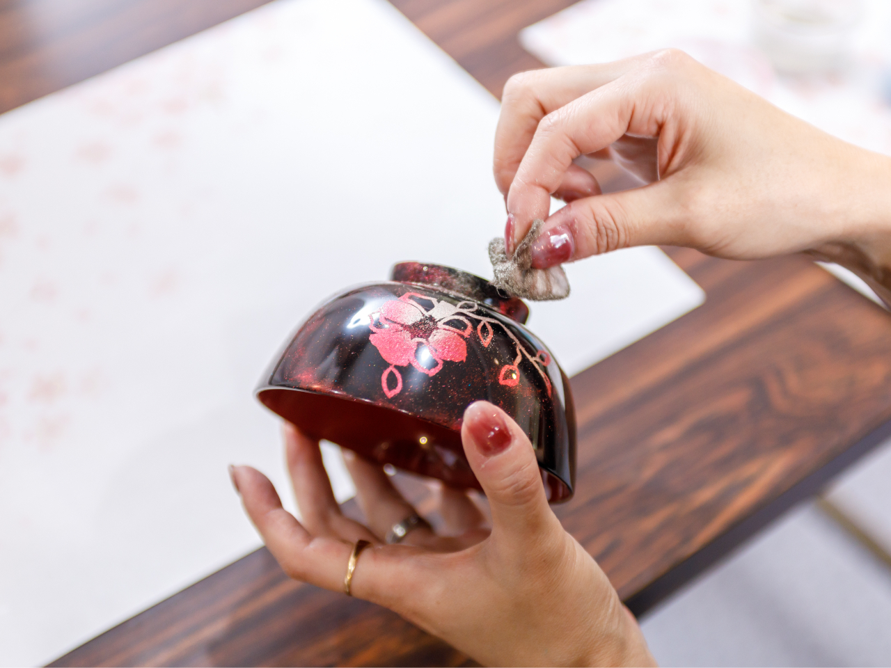 \世界にひとつの作品が完成!/