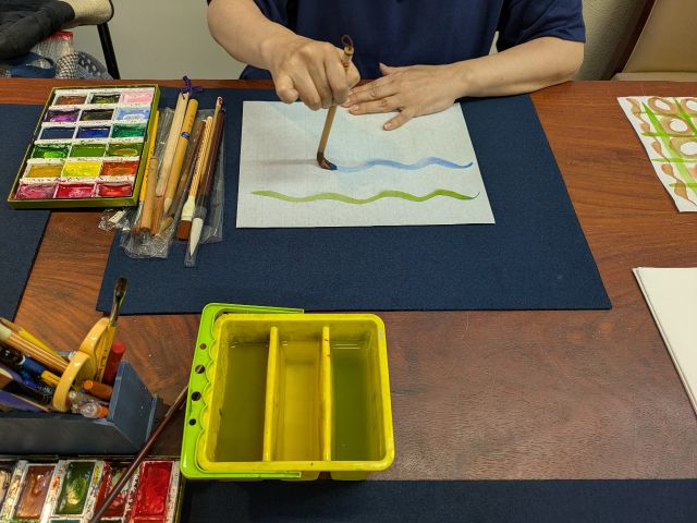 \波線書きの練習/