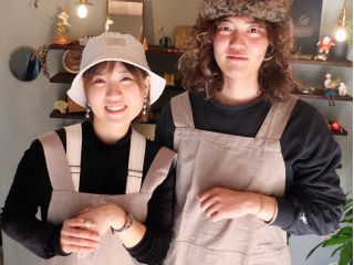 記念日におふたりで素敵なペアバングル作りをされました。 素材:真鍮 brass