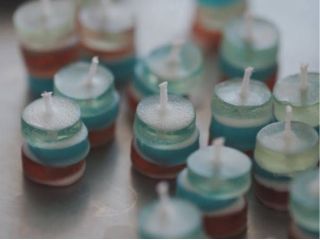 お菓子の琥珀糖のような上品で美しいキャンドルが作れます。