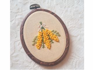 『ミモザのスワッグ』