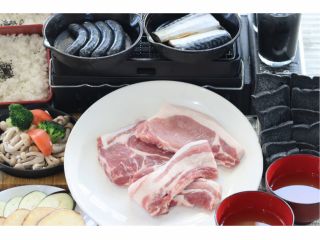 土佐備長豚3種食べくらべBBQランチ(お料理は1例)