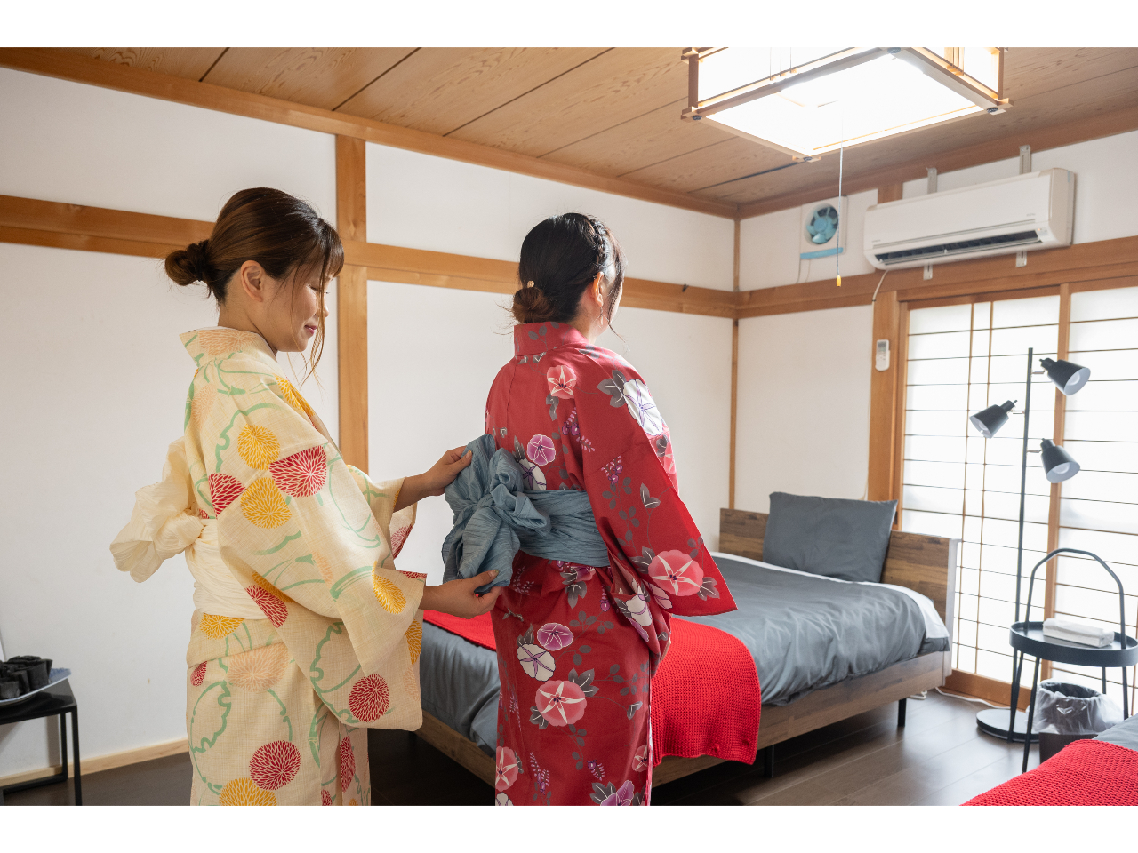 着付けからヘアアレンジまでトータルでお気軽サポート。