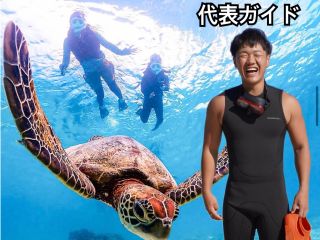 ウミガメと至近距離で撮影しよう!高画質データ無料プレゼント