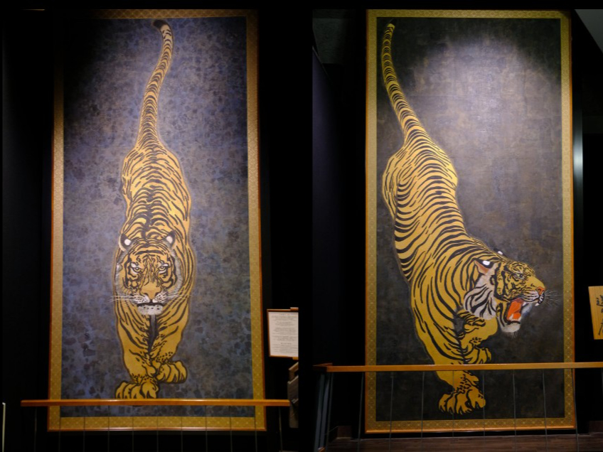 qVtɂ́AEő勉̔͂ւ2̌Ղ̊GĂ܂B 1Kɂ̓IX́u}ՁvA2Kɂ̓X́uՁv`AKFl͋}܂B