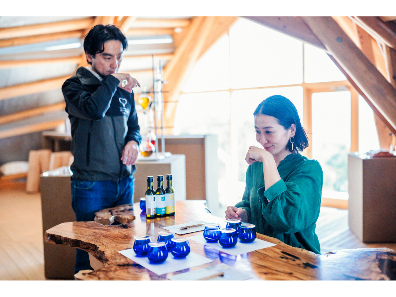 ソムリエと一緒に、オリーブオイルをテイスティング!感性を研ぎ澄ます、豊かな時間☆