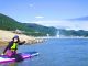 大噴水をSUPで水面から見に行こう!