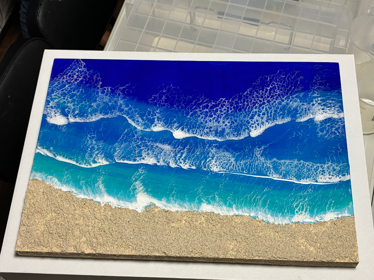 じゃらんのお得な10日間】レジン波アート体験 初めての方も安心