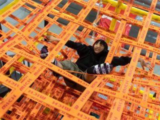 \巨大フィールドアスレチック/絶叫が鳴りやまないコンテンツが盛りだくさん!