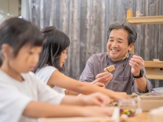 小さなお子様でも簡単に楽しく体験ができます♪