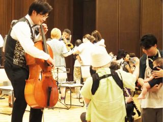 楽器の響きをすぐ近くで感じてみよう