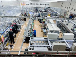 たいようのメンバーさん選別の様子