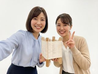 つくった作品と一緒に笑顔で記念撮影!思い出を形に残しましょう。