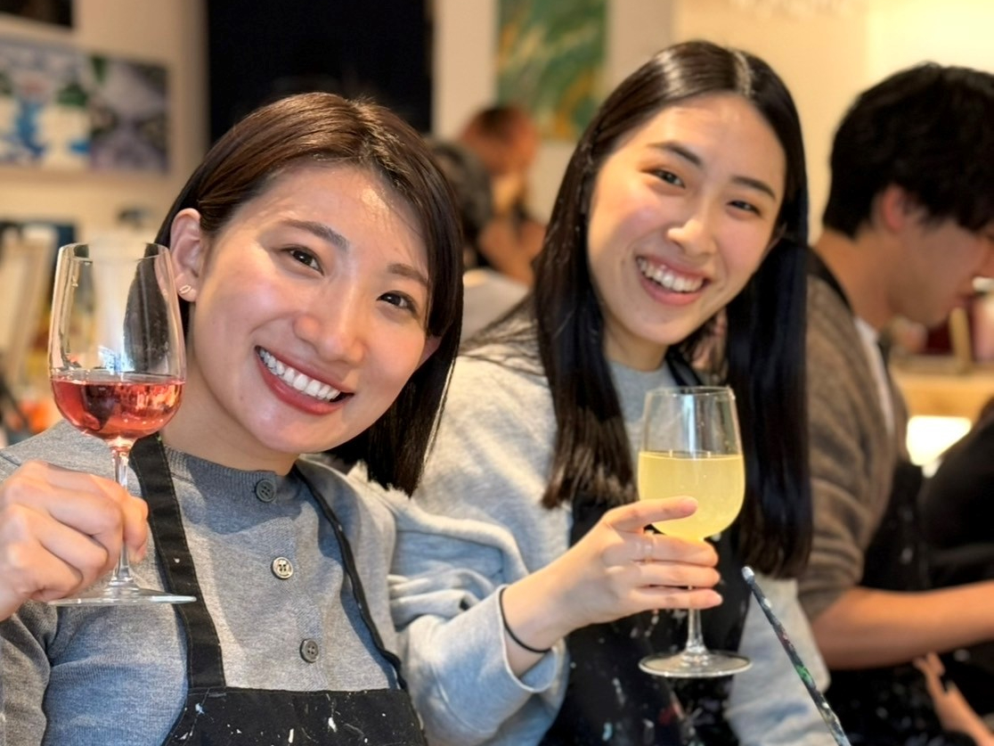 代官山×アート＞ワイン片手に、リラックスして楽しむアート体験